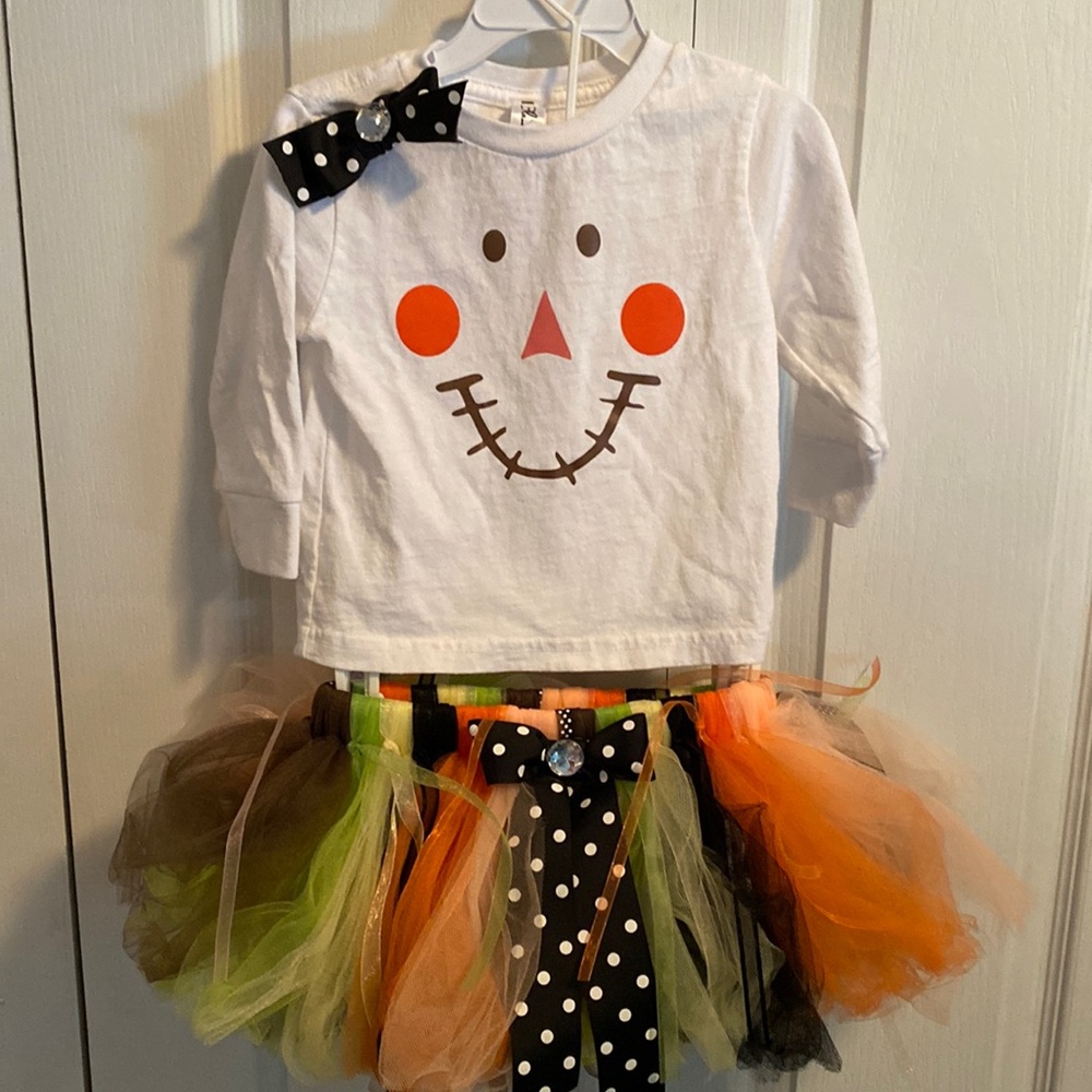 2T scarecrow tutu costume
